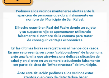 Alerta: Intento de estafas en nombre del municipio