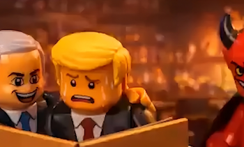 Irán publicó un video versión «lego» de la guerra que iniciaron EEUU e Israel