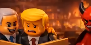 Irán publicó un video versión «lego» de la guerra que iniciaron EEUU e Israel