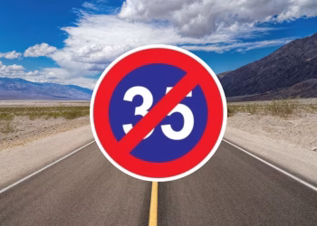 Qué significa la señal de tránsito que tiene un 35 tachado y por qué es importante