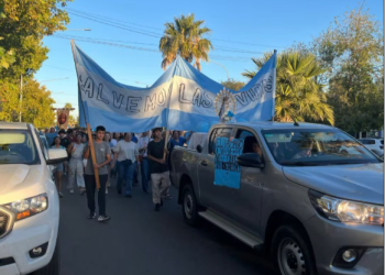 Marcha por la Vida en San Rafael: con consignas contra el aborto y bendición de embarazadas, se movilizó el sector provida