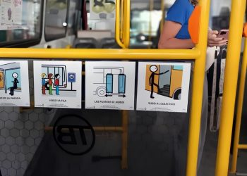 Transporte inclusivo: Buscan instalar pictogramas en colectivos sanrafaelinos para mejorar la accesibilidad