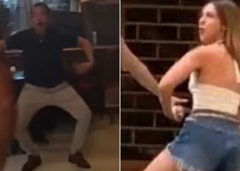 Sigue el escándalo: grabaron al padre de Agostina Páez haciendo los mismos gestos racistas que su hija