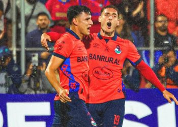 Gol de Cristian Hernández en el fútbol de Guatemala