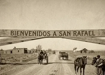 San Rafael en versión retro: una cuenta de Instagram recrea la ciudad con inteligencia artificial