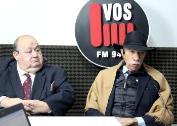 El jurista Manuel González Castro y el supremo José Valerio visitaron Fm Vos, analizaron el presente de la justicia y la crítica del ex ministro Pérez Hualde