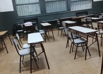 Aulas vacías en San Rafael: la imagen del viernes tras las amenazas de tiroteos en escuelas
