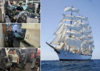 Viaje al corazón de la Fragata Libertad: una «ciudad flotante» para más de 250 tripulantes con quirófano, gimnasio de última generación y restricciones en el uso de redes sociales