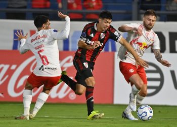 River venció a Bragantino en Brasil y lidera su zona en la Copa Sudamericana