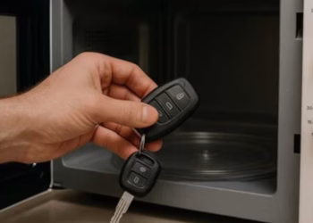 Por qué hay que meter las llaves del coche en el microondas y para qué sirve