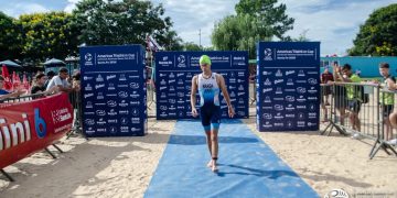Ignacio Braga compitió en el Américas Triathlon Cup Santa Fe 2026