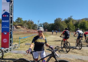 Adriana Alós y Nicolás Malano participaron en el Mundial Máster de mountain bike