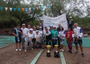 Sanrafaelinos se destacaron en el Nacional de tejo en La Rioja