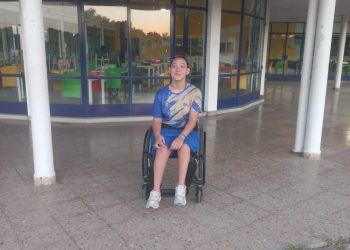 Delfina Moreno busca colaboración para estar en una concentración nacional de atletismo adaptado