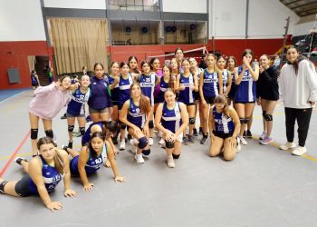 Las divisiones inferiores de vóley jugaron el Torneo Vendimia