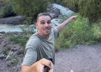 Influencer estadounidense recorre San Rafael y queda impactado por Valle Grande
