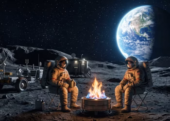 Fuego en la Luna: los detalles del experimento clave para la vida humana en el satélite de la Tierra