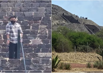 Terror en México: quién era el hombre que les disparó a turistas desde la pirámide de Teotihuacán, asesinó a una mujer y se mató