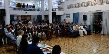 El intendente Omar Félix acompañó la asunción de los nuevos concejales de San Rafael