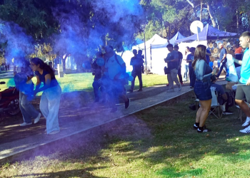 San Rafael conmemoró el Día Mundial de Concientización sobre el Autismo en Plaza Francia