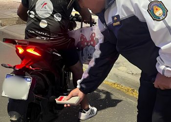 San Rafael: con decibelímetro, la Policía reforzó controles y retuvo motos con escapes adulterados