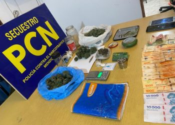 Allanaron una vivienda por narcomenudeo y secuestraron droga, plantas y un arma en el sur de Mendoza