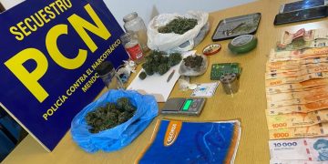 Allanaron una vivienda por narcomenudeo y secuestraron droga, plantas y un arma en el sur de Mendoza