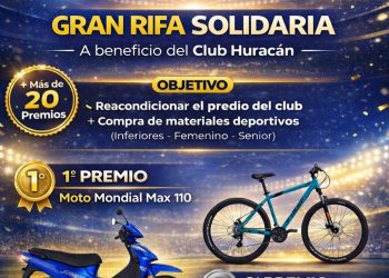 Huracán lanzó una rifa solidaria para mejorar el predio donde funcionarán las inferiores y el fútbol femenino