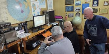 El Radio Club San Rafael celebró sus 76 años con actividad en el aire y contactos vía satélite