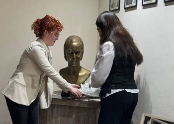 El histórico busto de Eva Perón que estuvo desaparecido durante 60 años ya tiene nueva ubicación