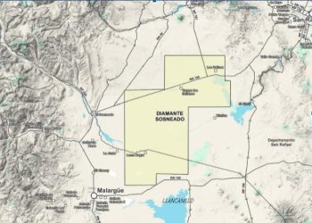 Alertan que el proyecto de litio en Salinas del Diamante tendría una superficie mayor que siete departamentos de Mendoza