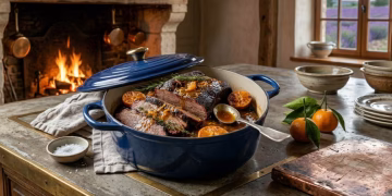 ¿Has probado el asado americano con salmuera de mandarinas?