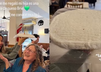 Jimena Barón sorprendió a su mamá con una torta en su cumpleaños y un detalle se robó toda la atención