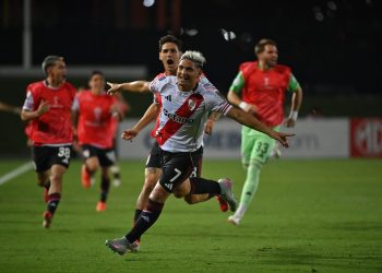 River le ganó sobre el final a Carabobo en Venezuela