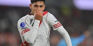 River empató sobre la hora con Bragantino en el Monumental