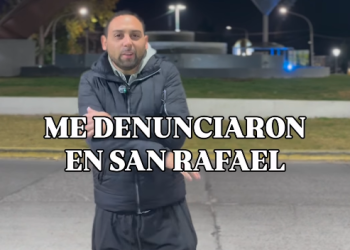 Denunciaron a influencer mendocino por ingresar “sin permiso” al parque de Las Tinajas