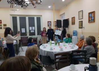 Interesante evento cultural de la Asociación Sanmartiniana de San Rafael en el Club Español: Marcos Adaro fue el protagonista