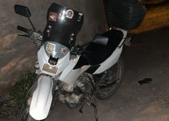 Recuperaron una motocicleta robada