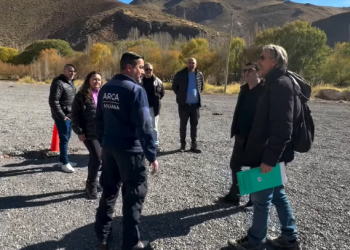 Realizaron una inspección en el Paso Pehuenche para avanzar en la ampliación del centro fronterizo