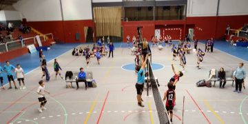Comienzan las divisiones inferiores del torneo sureño de vóley