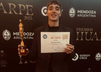 Genaro Ivars ganó el Premio Huarpe como mejor esgrimista de Mendoza