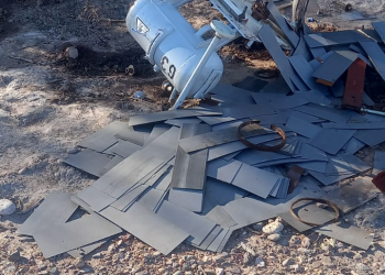 Delincuentes robaron en la planta de agua de El Escorial y se trabaja para restablecer el servicio