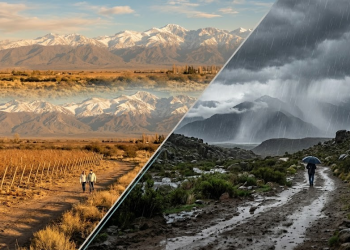 ¿Invierno atípico en Mendoza?: el calor gana terreno y las lluvias se mudan al sur de la provincia