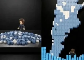 Un personaje Lego, el llamativo video que publicó Javier Milei por el Día del Trabajador