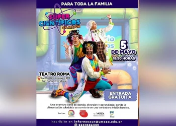 «Supercientíficos en Acción»: una propuesta teatral gratuita que promueve hábitos saludables
