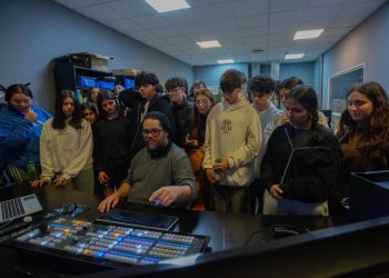 Estudiantes sanrafaelinos preparan su propio canal multimedia y vivieron una experiencia única en un estudio de San Luis