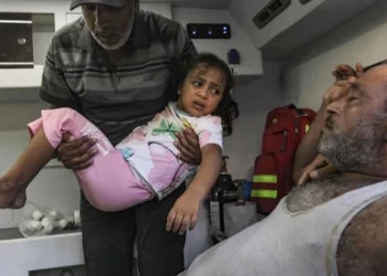 Ataque israelí en un café de Gaza