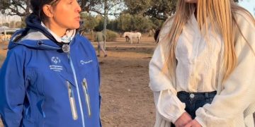 Azul Antolínez pidió apoyo para la fundación Tremo Kawell y destacó su trabajo solidario en San Rafael