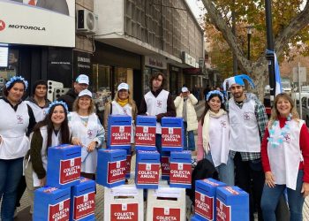 Entre el frío y la solidaridad, San Rafael volvió a decir presente en la colecta anual de Cáritas