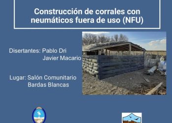INTA Malargüe realizará capacitaciones sobre producción ganadera, apicultura y agregado de valor en zonas rurales